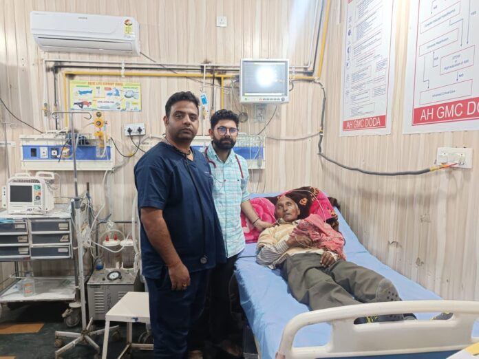 GMC Doda performing thrombolysis procedure for stroke