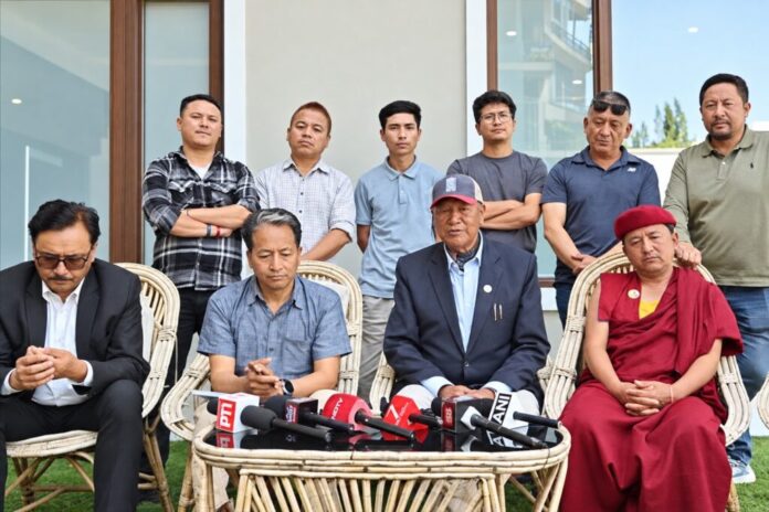 Leh Apex Body chairman Chering Dorje Lakruk discusses demands