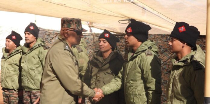 Indian Army's Northern Commander assesses troops in Ladakh